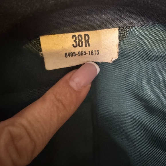 US ARMY CLASS A GREEN UNIFORM DRESS JACKET | 38R. - Picture 9 of 12